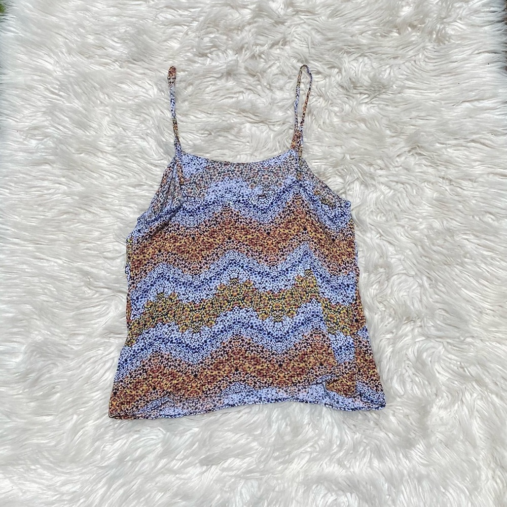 Floral Boho Ruffle Cami - Picture 2 of 6